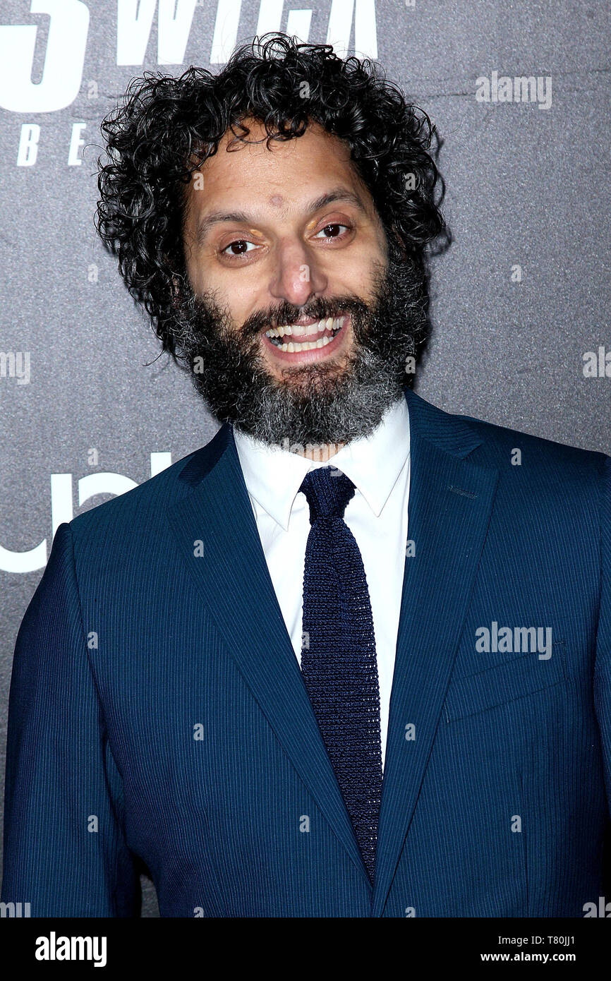 Brooklyn, USA. 9. Mai 2019. Jason Mantzoukas am JOHN WICK: KAPITEL 3 - PARABELLUM Weltpremiere auf 1 Hanson. Quelle: Steve Mack/Alamy leben Nachrichten Stockfoto