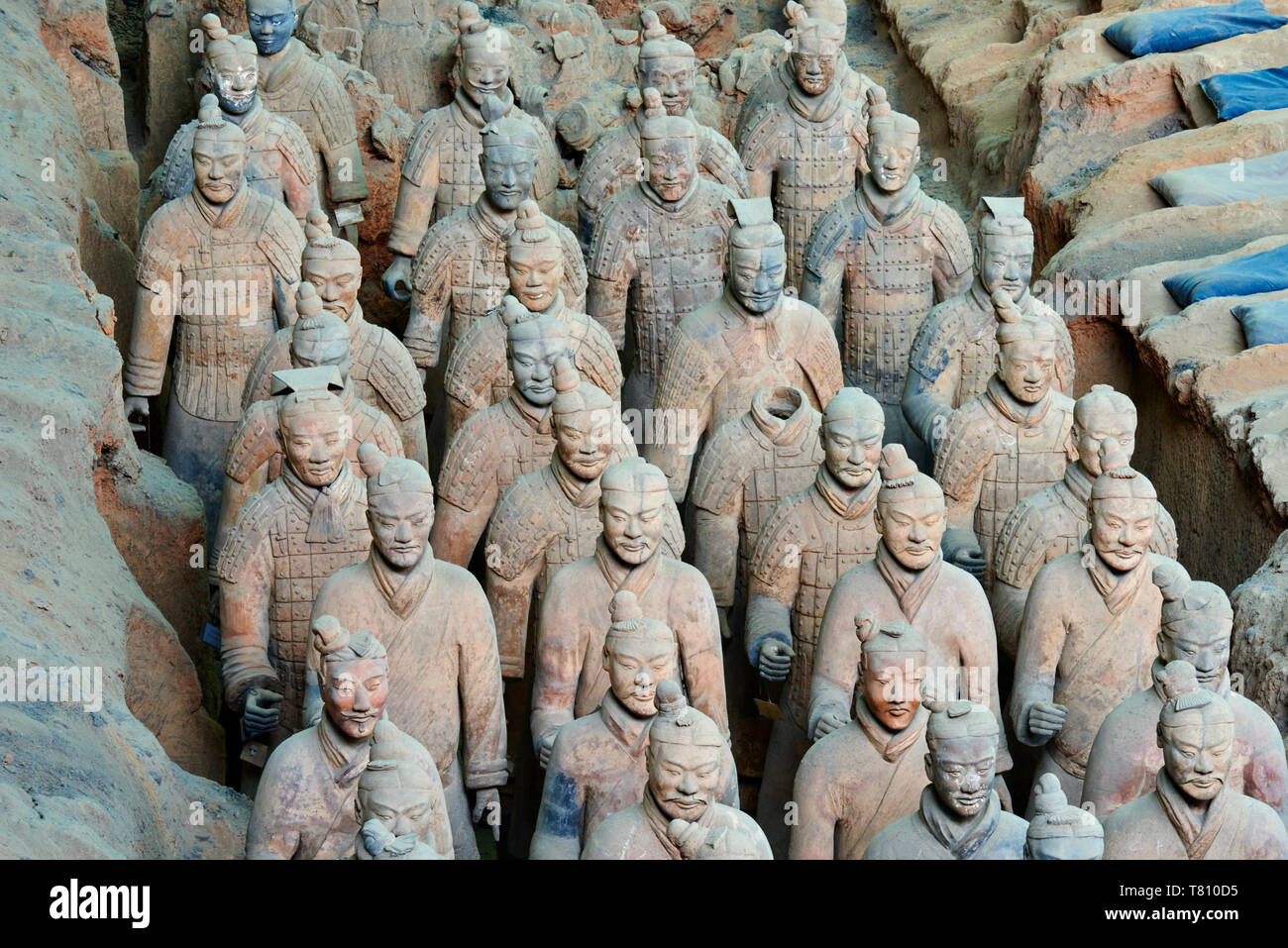 Lintong Ort, Armee der Terrakotta-krieger, UNESCO-Weltkulturerbe, Xian, Provinz Shaanxi, China, Asien Stockfoto