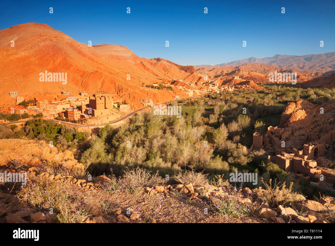 Ait Museumsspiel Kasbah, Dades Tal, Atlas Gebirge, südlichen Marokko, Marokko, Nordafrika, Afrika Stockfoto