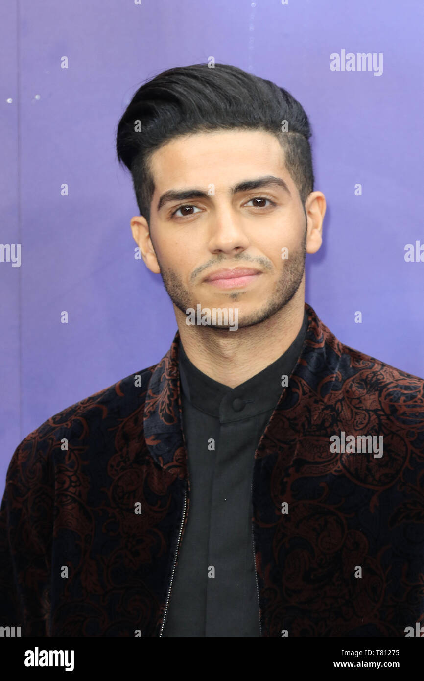 Mena Massoud, Aladdin - Europäische Gala, Leicester Square, London, UK, 09. Mai 2019, Foto von Richard Goldschmidt Stockfoto