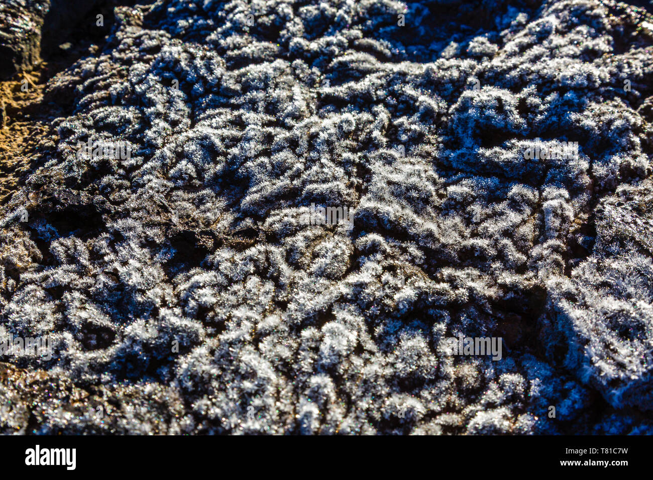 Hohen vulkanischen Gebirgskette von Teneriffa, Kanarische Inseln, Spanien Stockfoto
