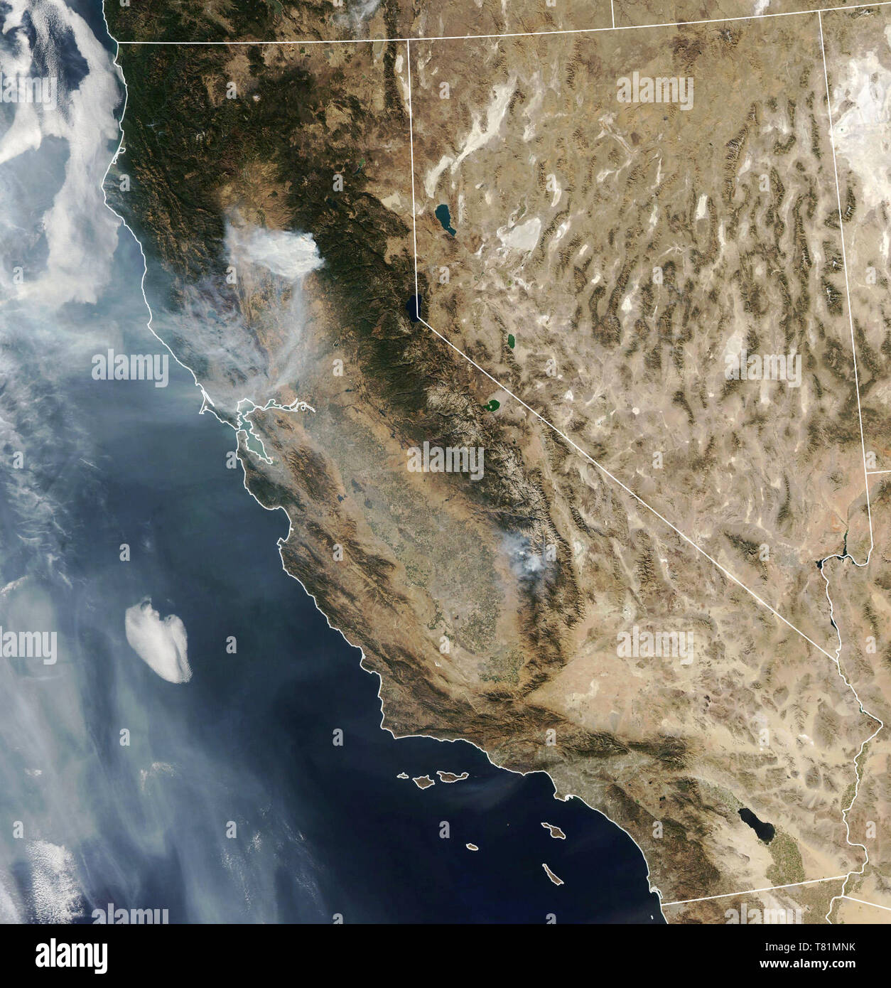 California Wildfires, November 2018 Stockfoto