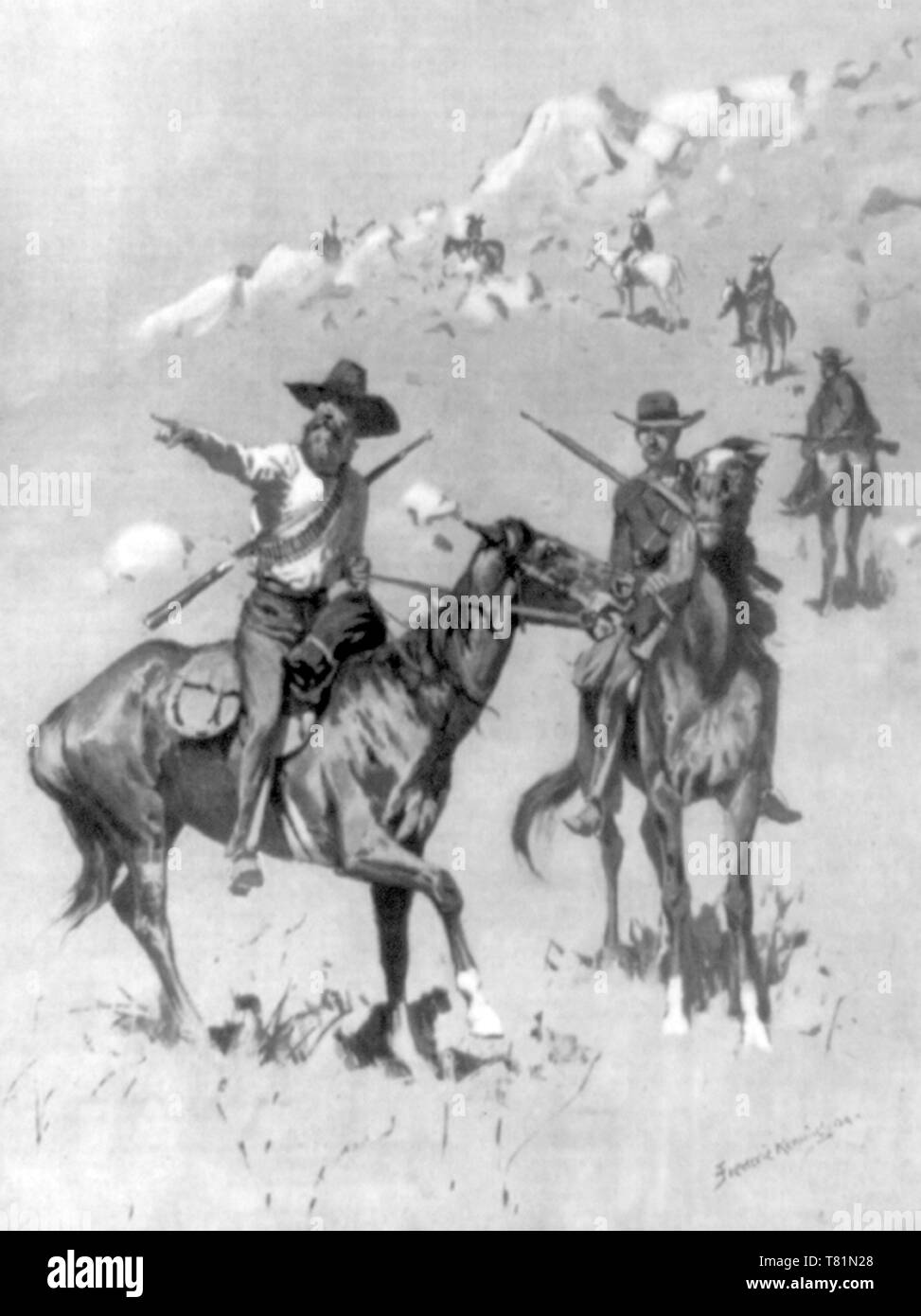 Burenkrieg, Boer Pfadfinder, 1899 Stockfoto