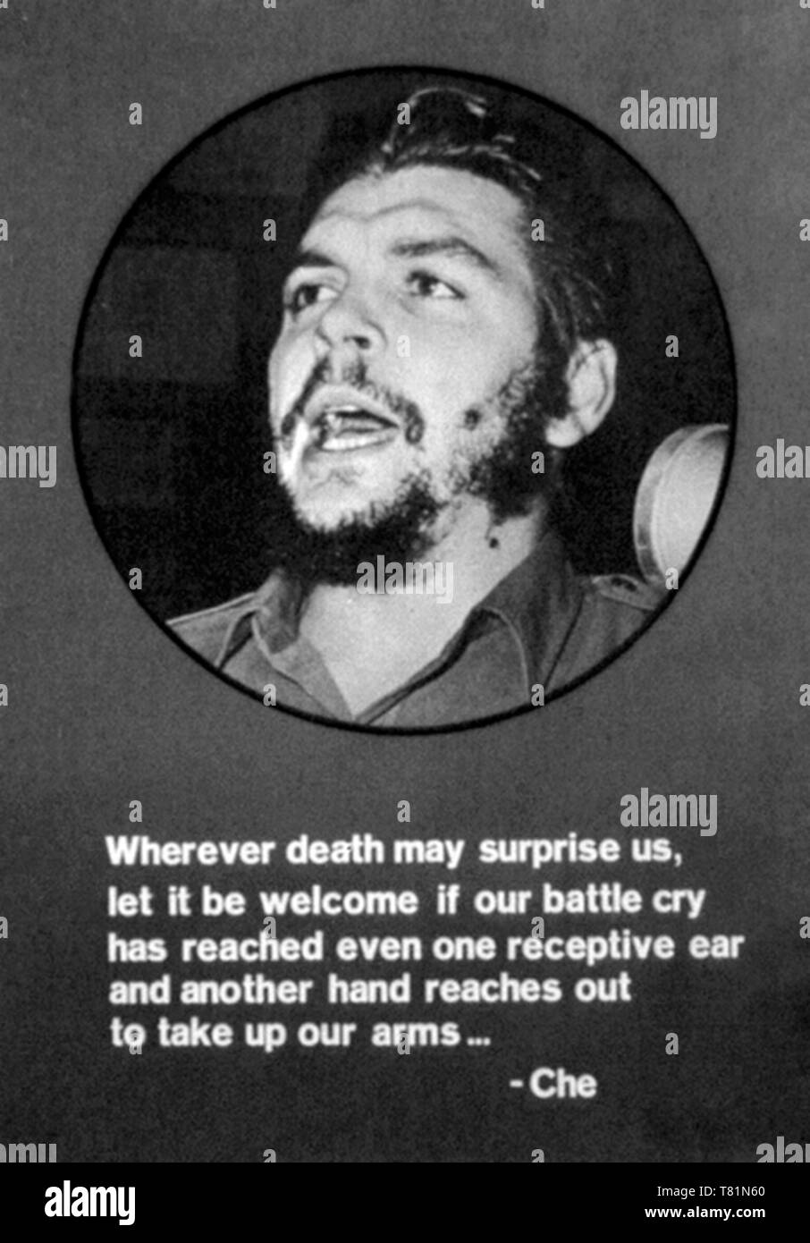 Che Guevara, Argentinische marxistischer Revolutionär Stockfoto