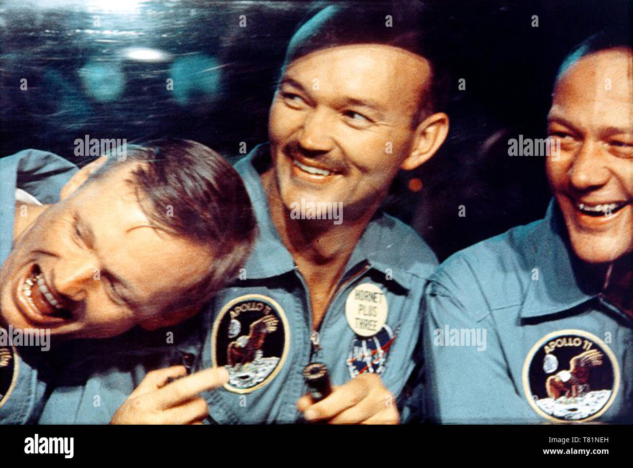 Apollo 11, glücklich zu Hause, 1969. Stockfoto
