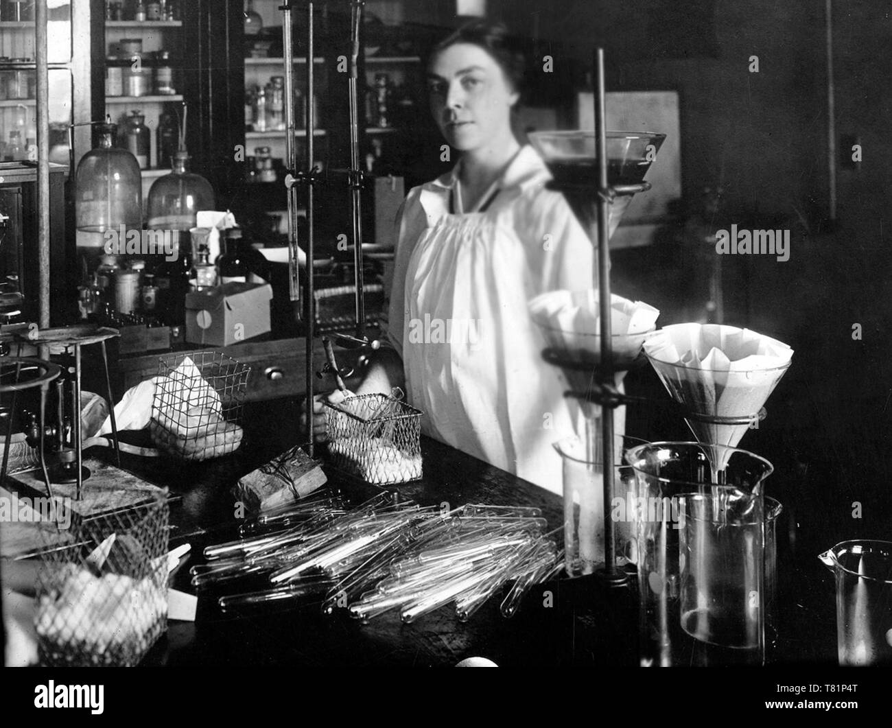 Agnes J. Verschrobenheit, US-amerikanischer Bakteriologe Stockfoto