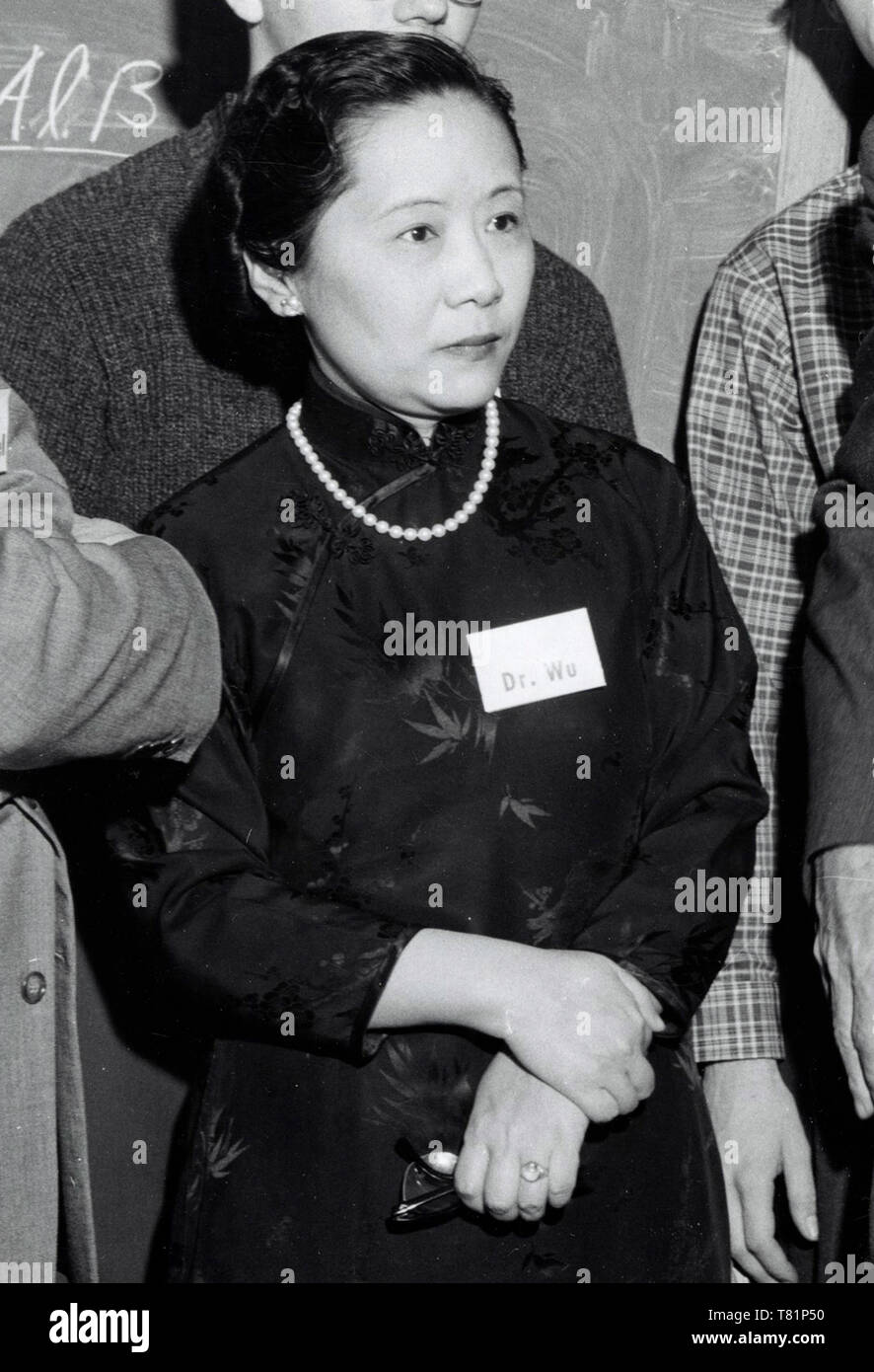 Chien-Shiung Wu, Chinesisch-amerikanischer Physiker Stockfoto