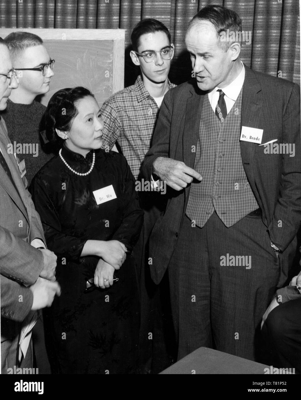 Chien-Shiung Wu, Chinesisch-amerikanischer Physiker Stockfoto