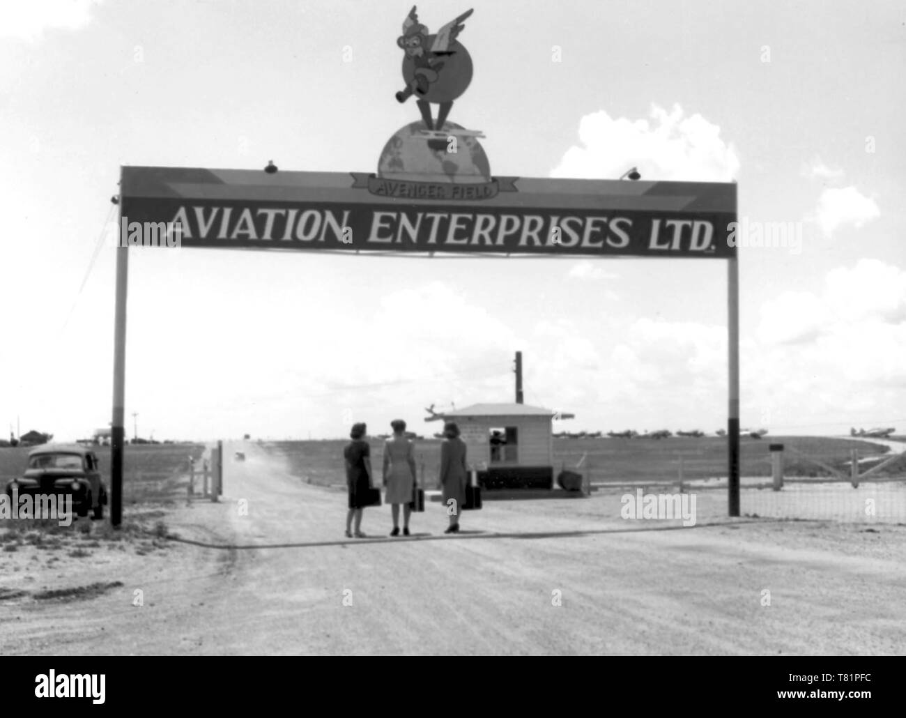Weltkrieg, Frauen Airforce Service Piloten Stockfoto