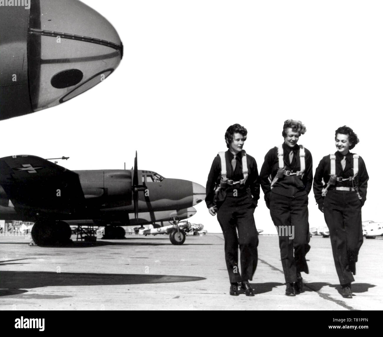 Weltkrieg, Frauen Airforce Service Piloten Stockfoto