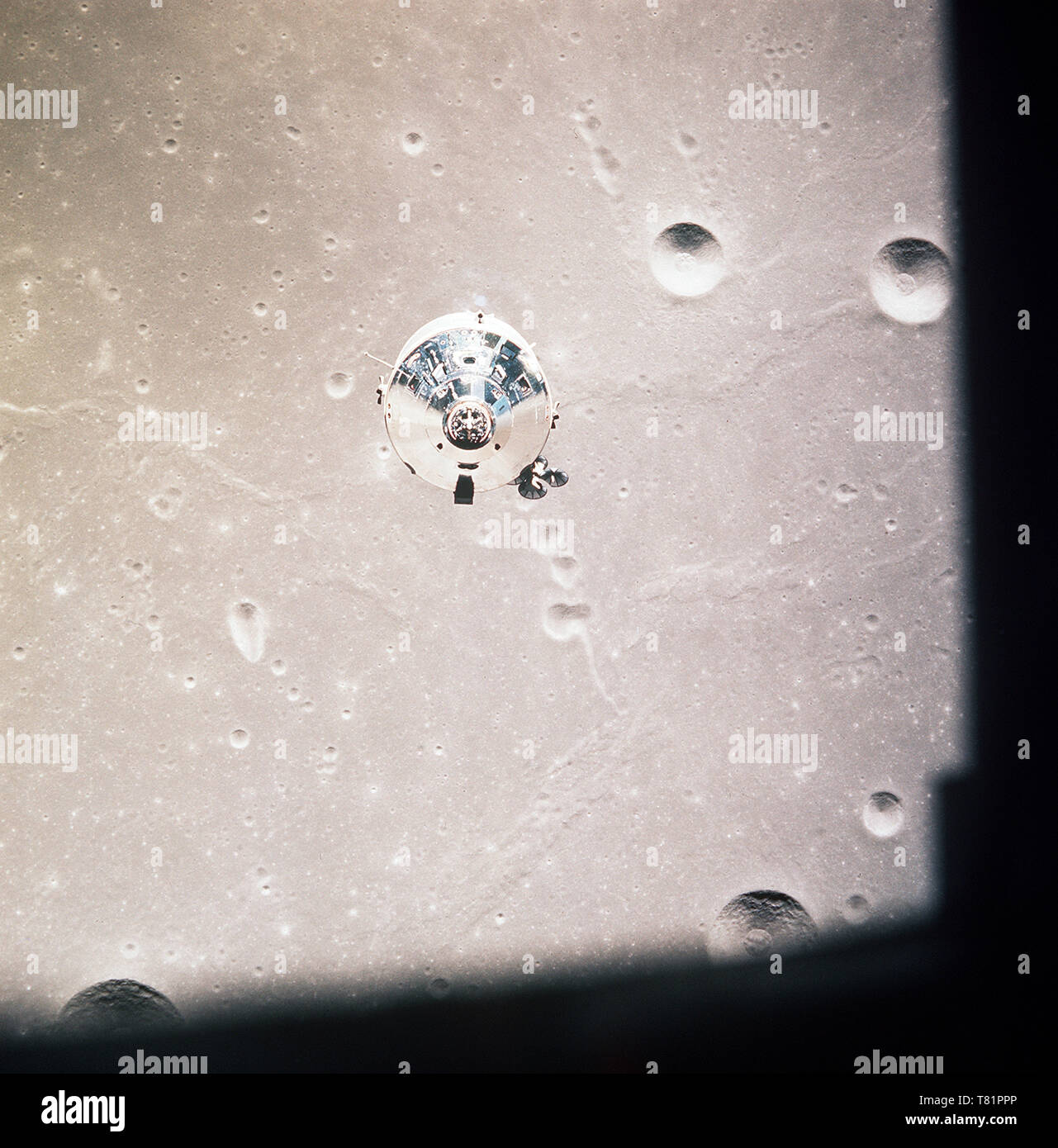 Apollo 11, das Kommando und die Service Module, 1969 Stockfoto