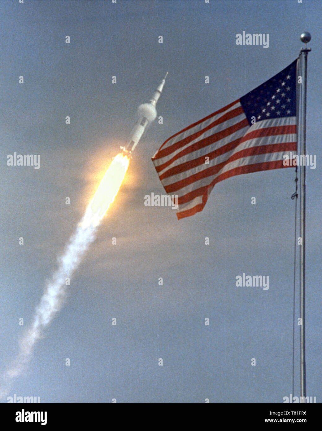 Start der Apollo 11, 1969 Stockfoto