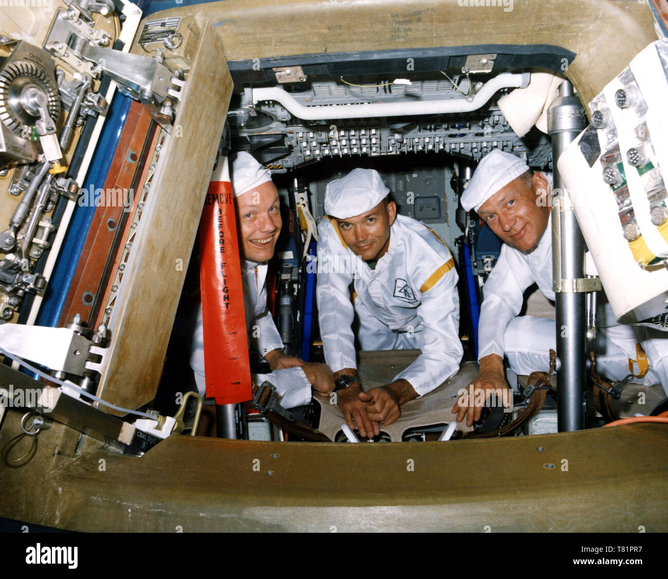 Apollo 11 Astronauten, Egress Test, 1969 Stockfoto