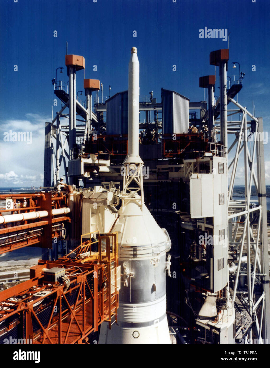 Apollo 11, Launch Pad 39A, 1969 Stockfoto