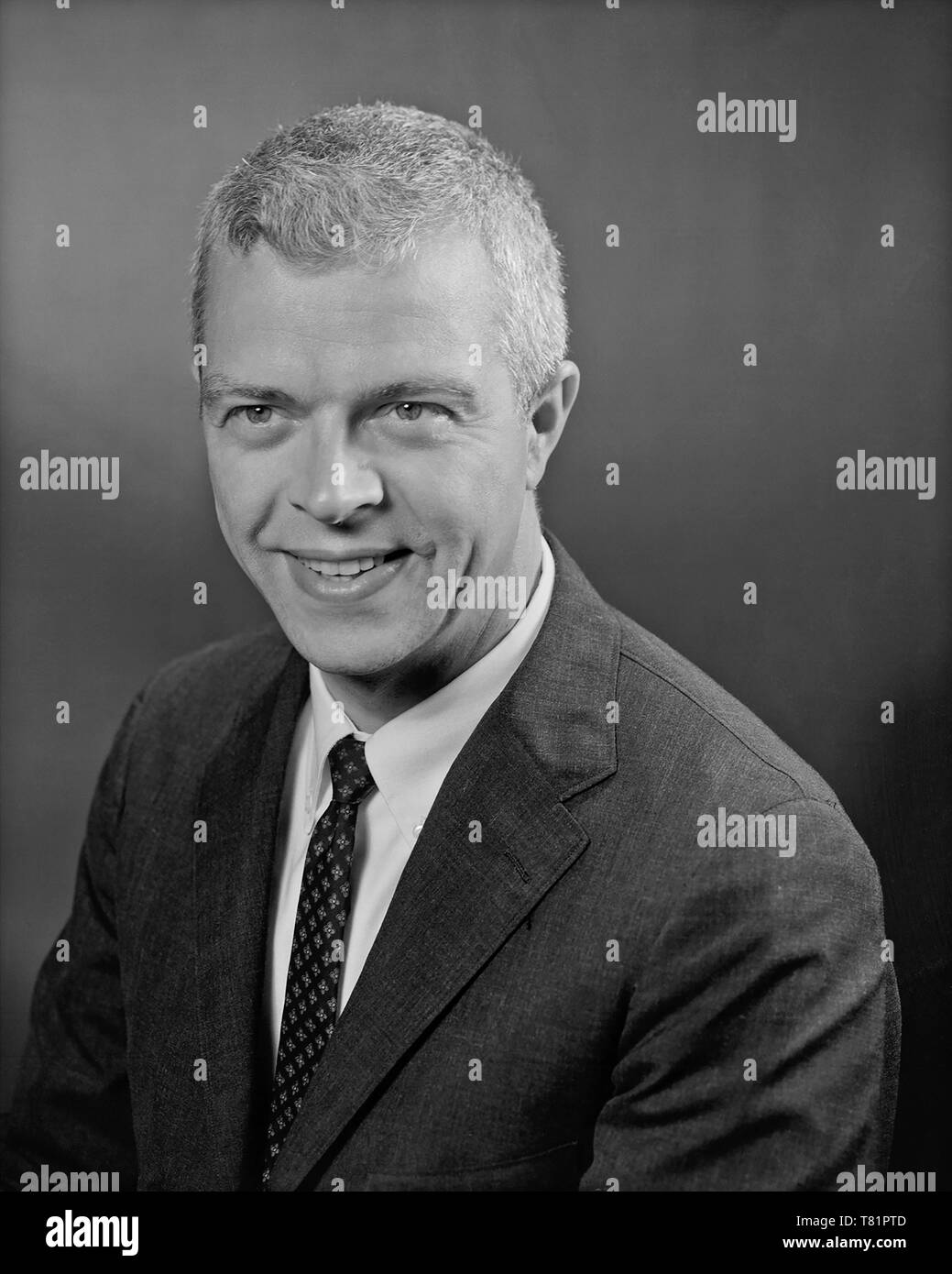 John Houbolt, amerikanische Luft- und Raumfahrtingenieur Stockfoto
