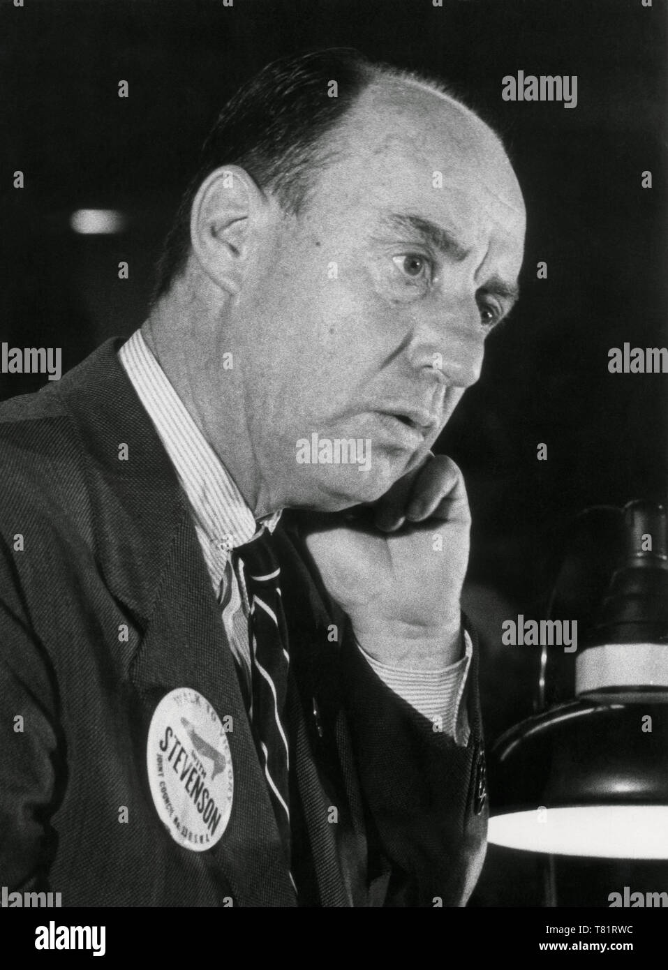 Adlai Stevenson II. Stockfoto