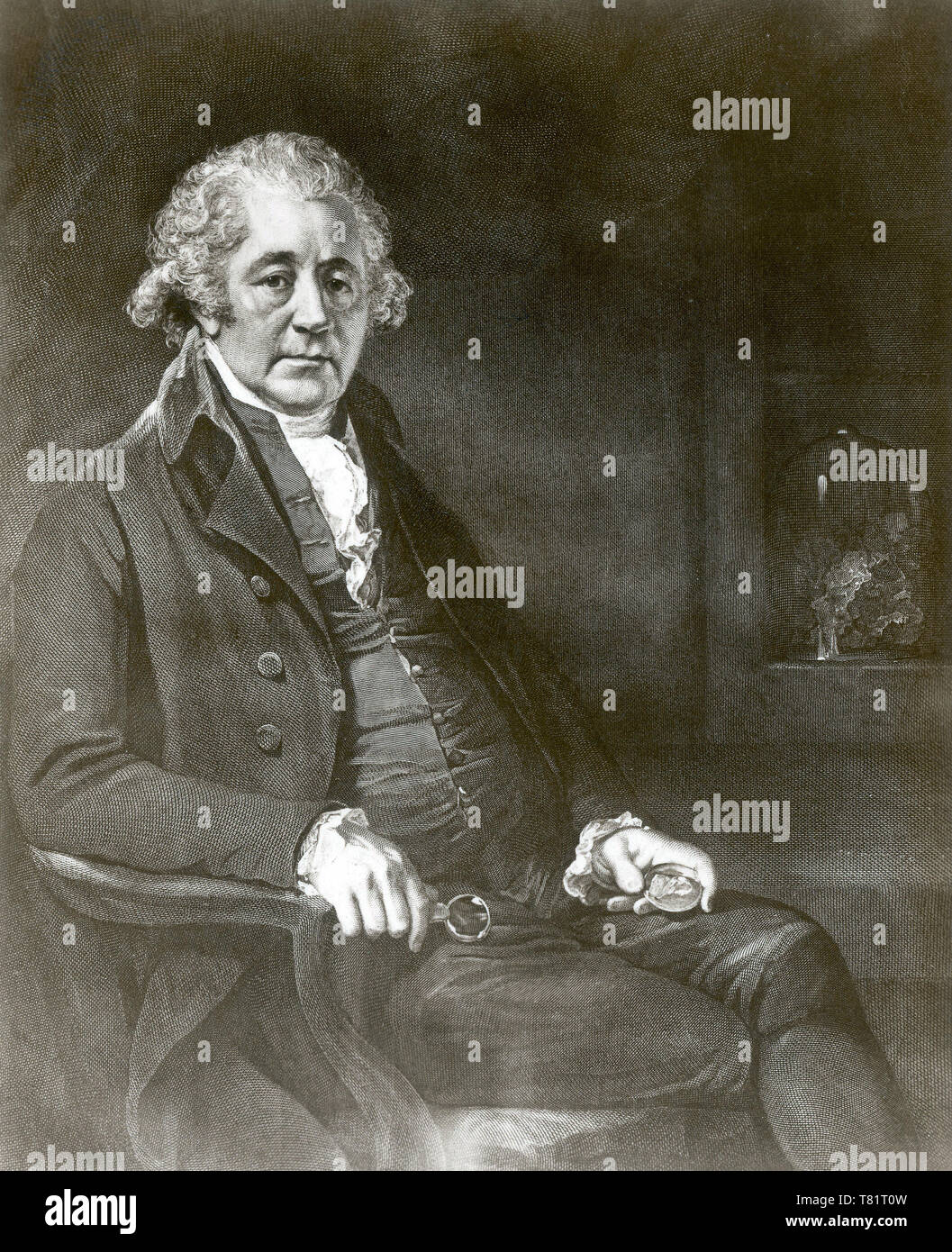 Matthew Boulton, englischer Hersteller Stockfoto