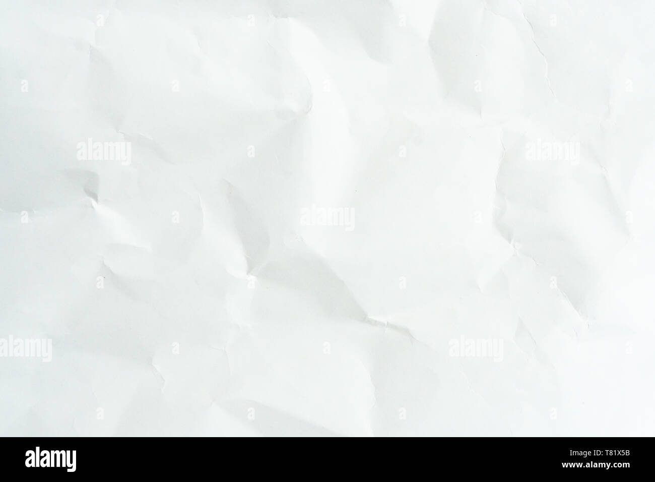 Old Grey eco zerknittertes Papier kraft Hintergrund Textur in weiches, weißes Licht Farbkonzept für Seite wallpaper Design, grau matt Bio Reis Stockfoto