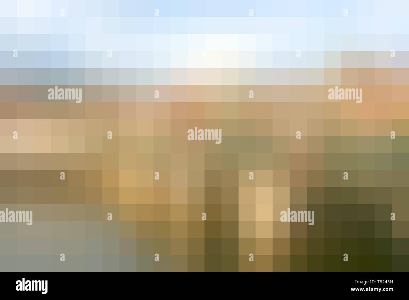 Pixel Muster Hintergrund - Pastell color Raster blur Textur. Stockfoto