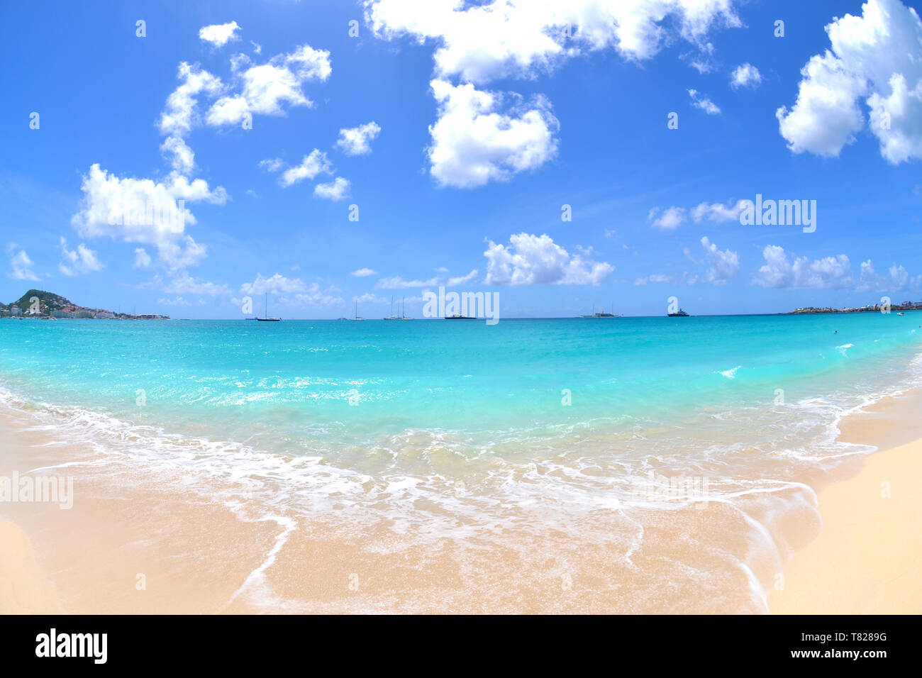 Tropical Island Beach Stockfoto