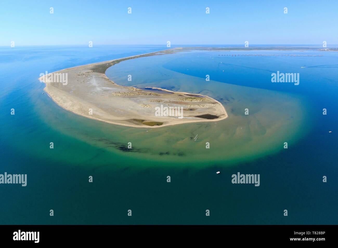 Aerial View Camargue Coast France Stockfotos Und Bilder Kaufen Alamy