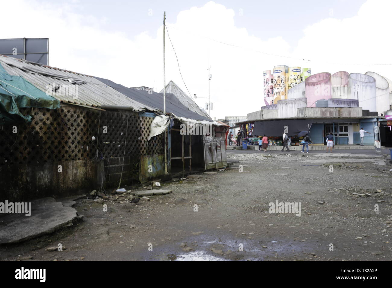 Curepipe, Jan Palach Square Nord, Curepipe Stockfoto