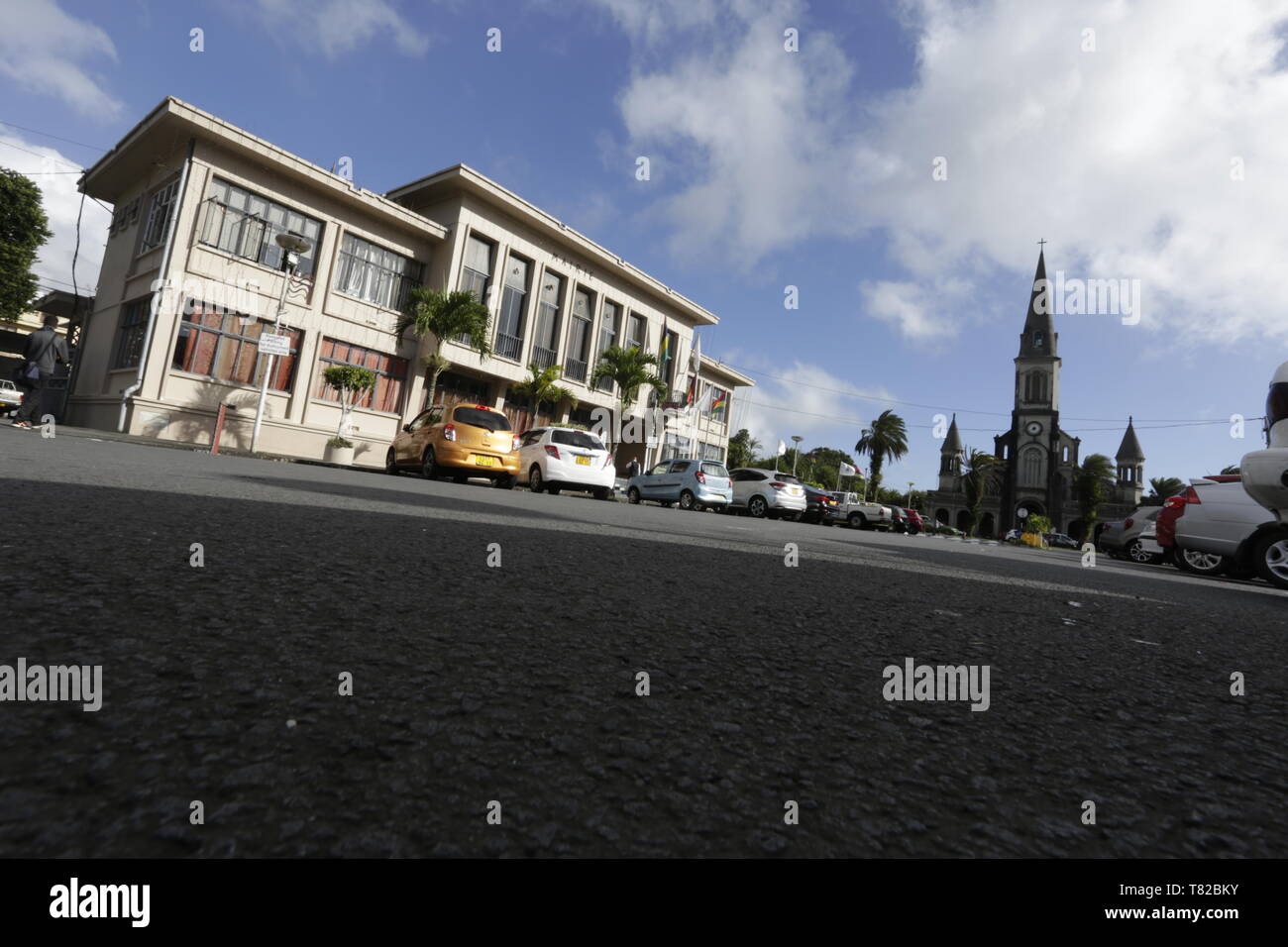 Curepipe, Jan Palach Square Nord, Curepipe Stockfoto