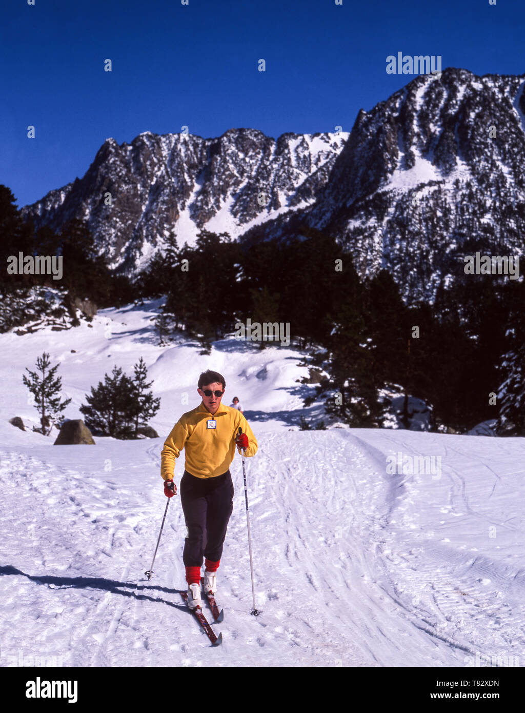 Die Berge der Abteilung Hautes-Pyrenees in den Französischen Pyrenäen. Südwesten Frankreichs. Stockfoto