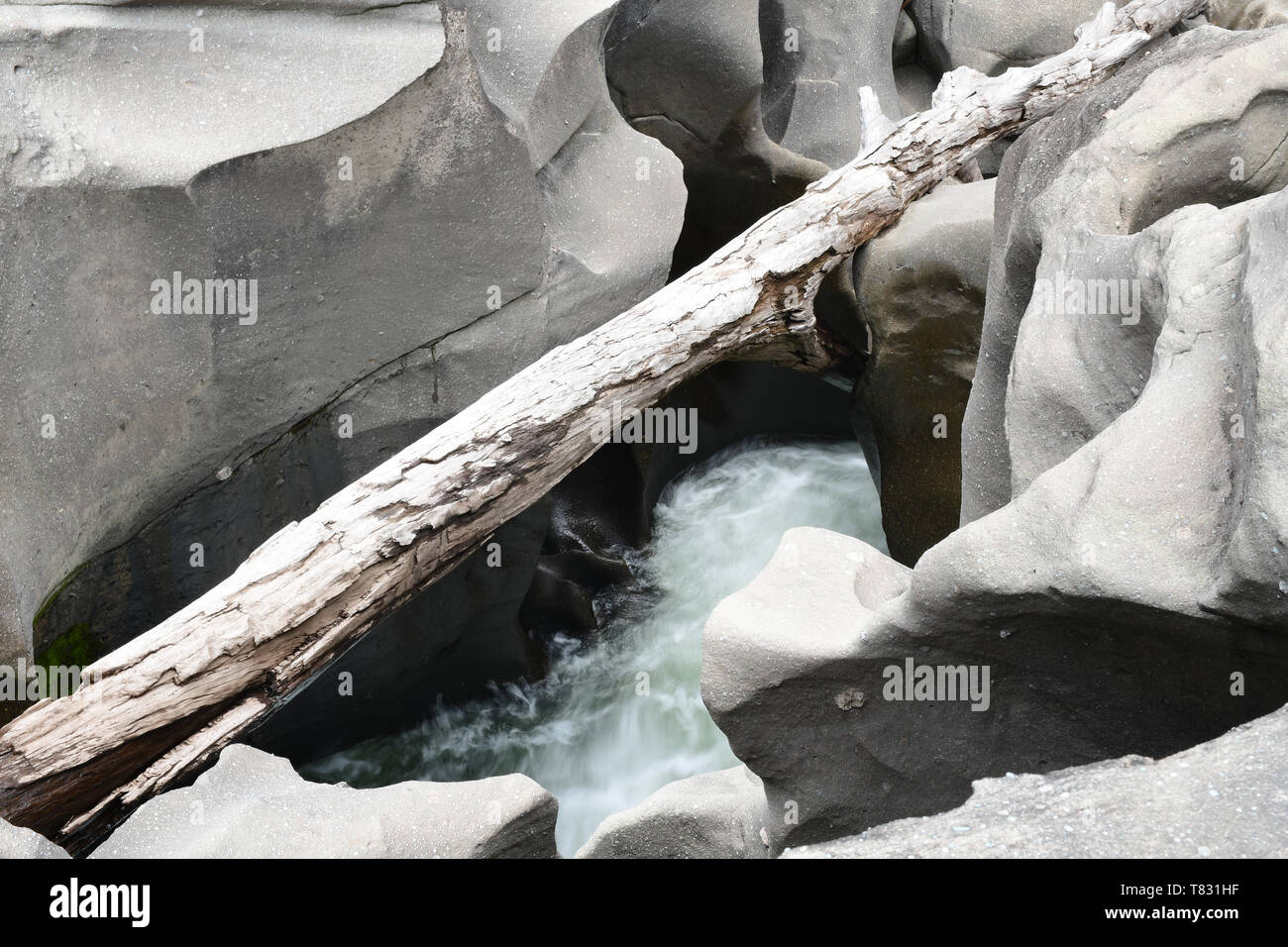 Tal des Mondes Stockfoto