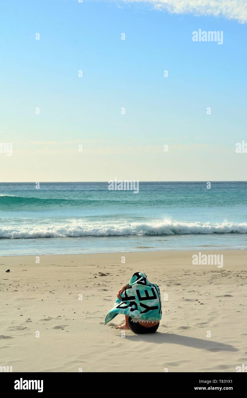 Südafrika, Western Cape, Kapstadt, Llandudno Strand Stockfoto