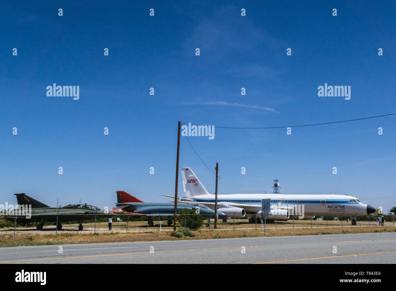 Die Mojave Air & Space Port in Mohave Kalifornien USA Stockfoto