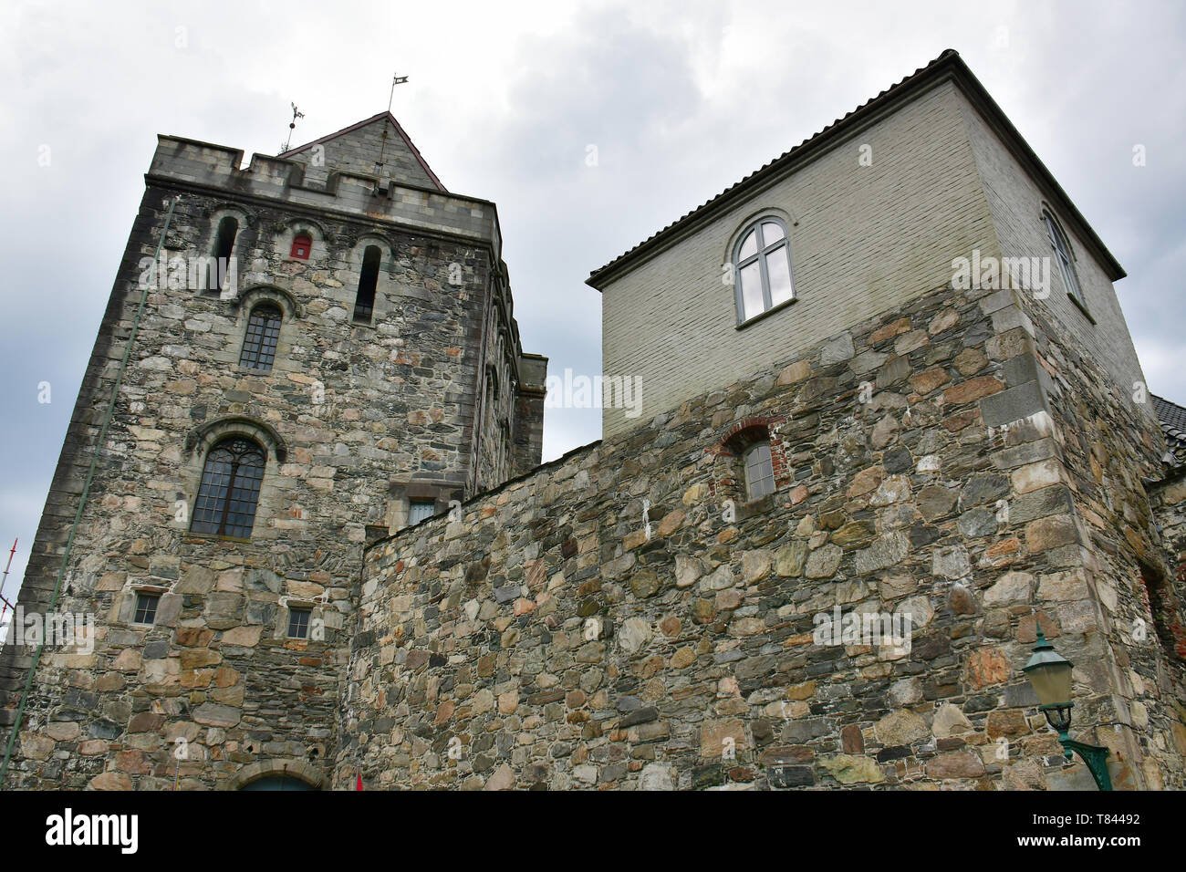 Festung Bergenhus, Bergen, Norwegen, Skandinavien, Europa Stockfoto