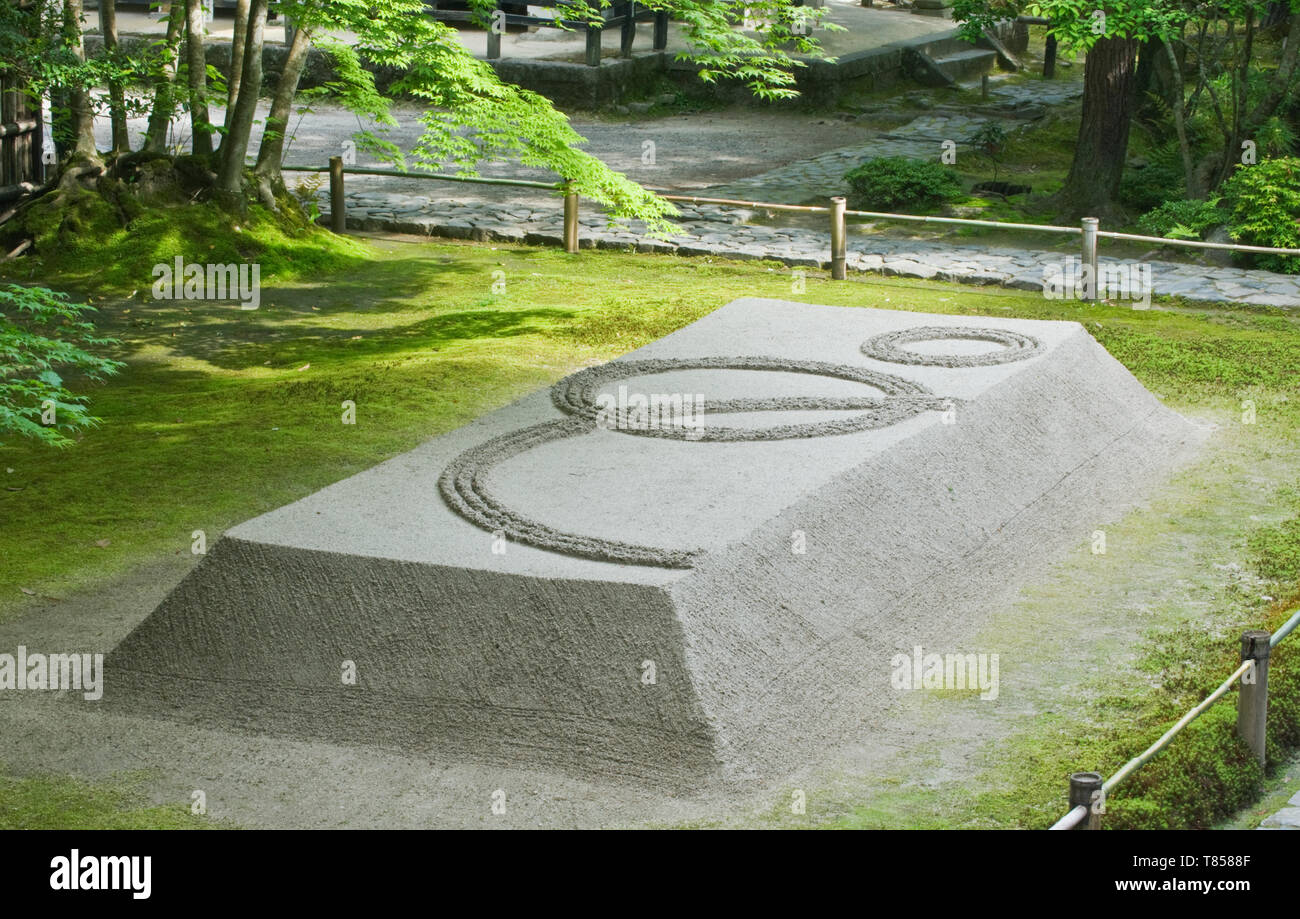 Japanische Sand Skulptur Stockfoto