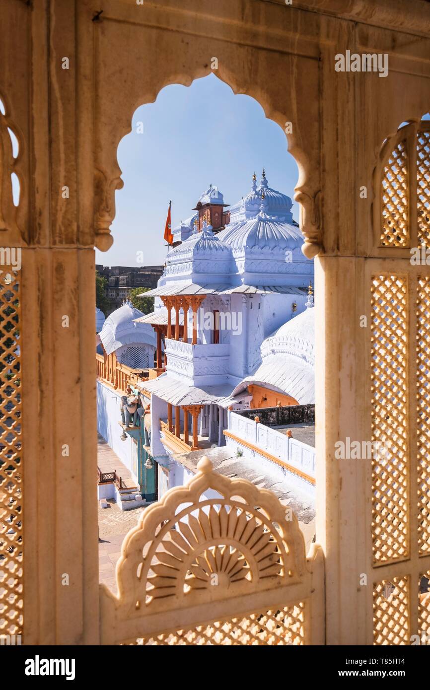 Indien, Rajasthan, Kota, Garh Palast, Festung aus dem 17. Jahrhundert, beherbergt die Rao Madho Singh Museum Stockfoto