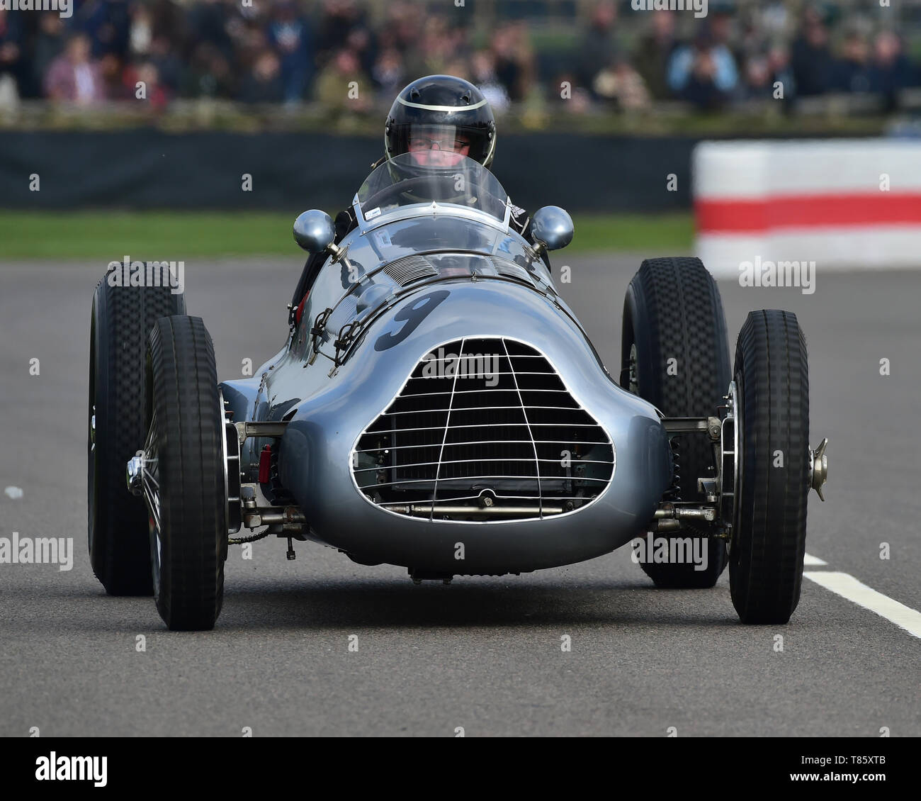 Duncan Ricketts, Challenger ÄRA, Parnell Cup, Grand Prixcars, Voiturette Autos, 1935 bis 1953, 77 Mitglieder treffen, Goodwood, West Sussex, England, Apr. Stockfoto