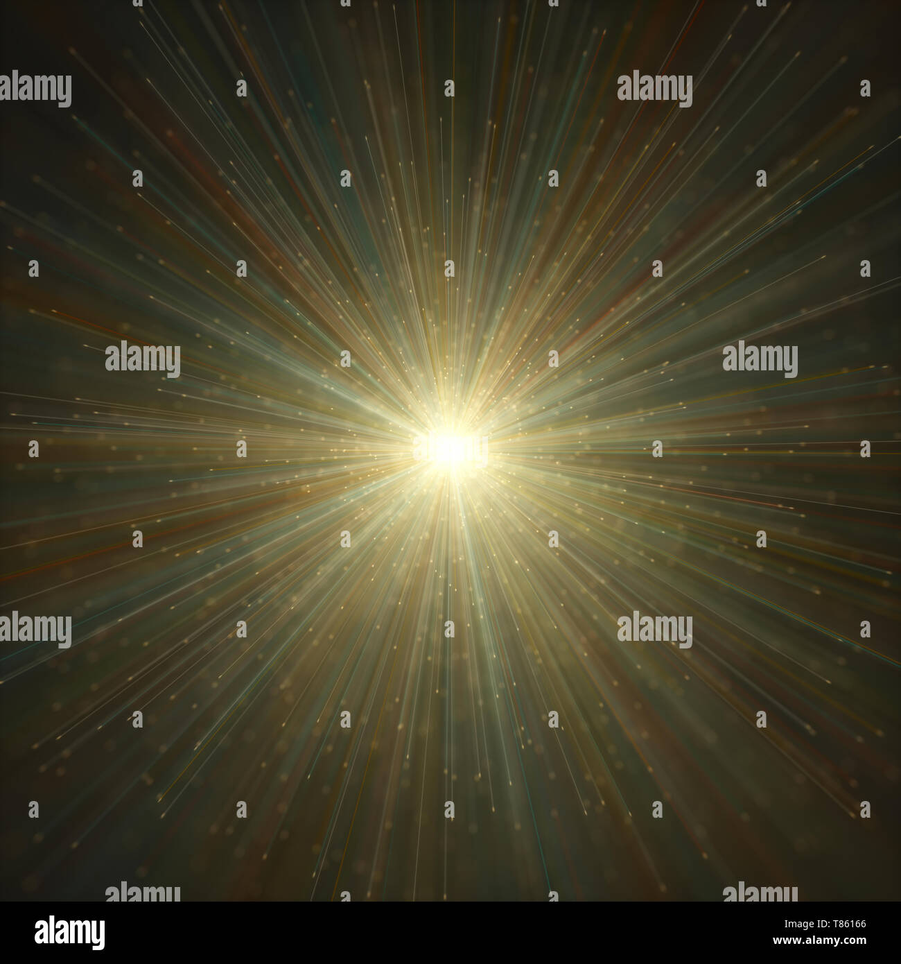 Big Bang, konzeptionelle Darstellung Stockfoto