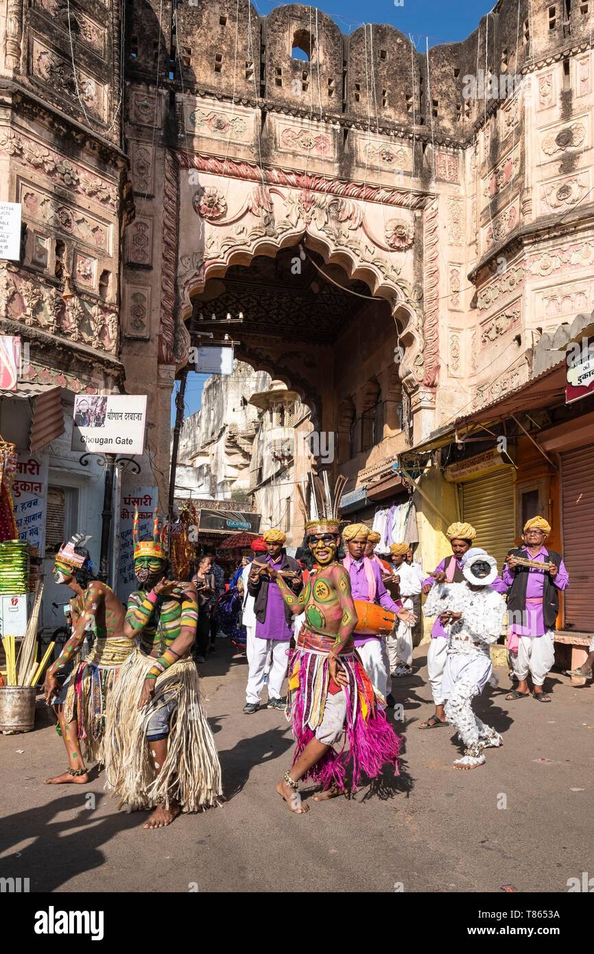 Indien, Rajasthan, Horny Smokovec, Horny Smokovec Utsav Festival jedes Jahr im November Stockfoto