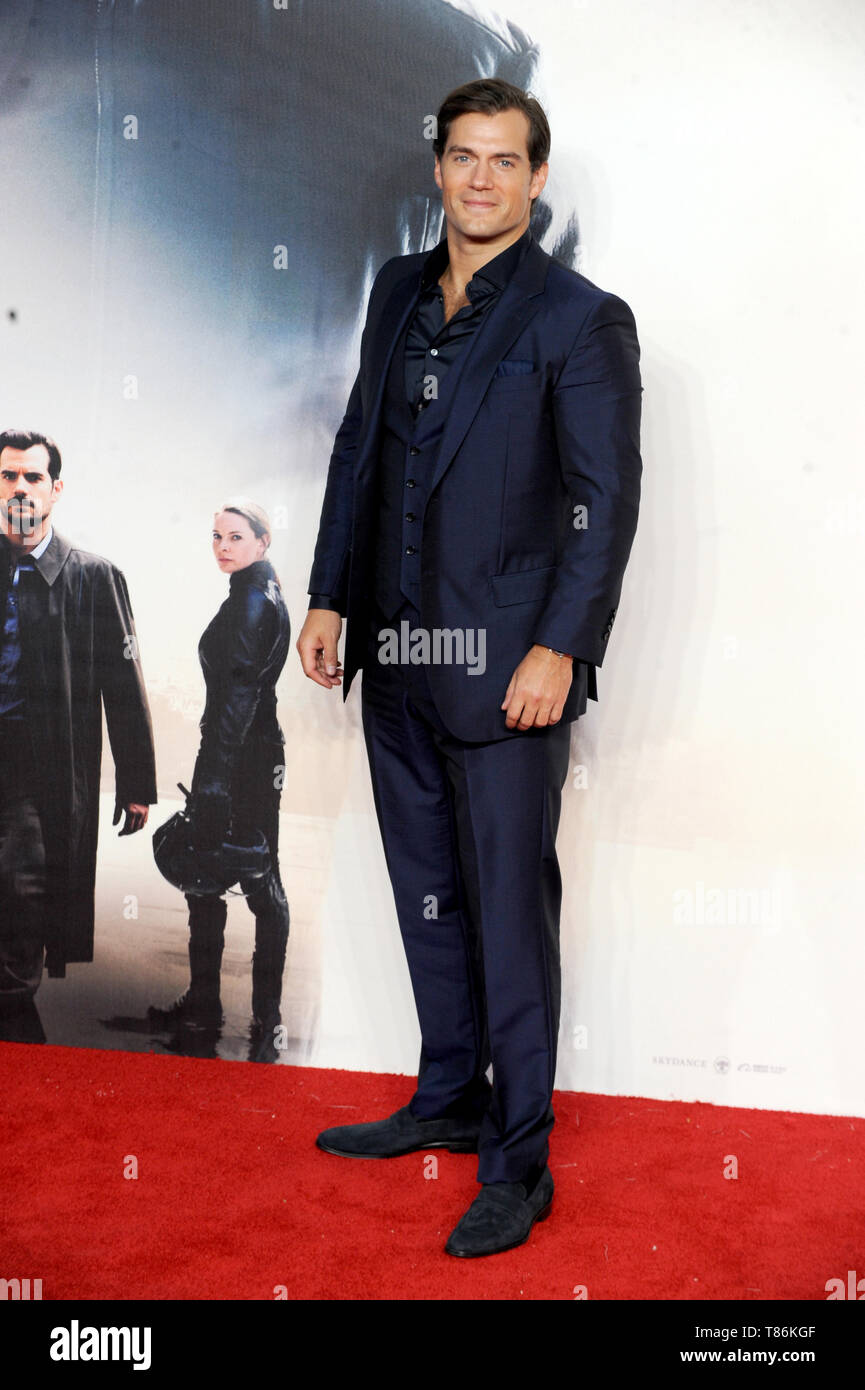 Henry Cavil an der Mission Impossible Fallout Premiere, BFI IMAX, London Stockfoto