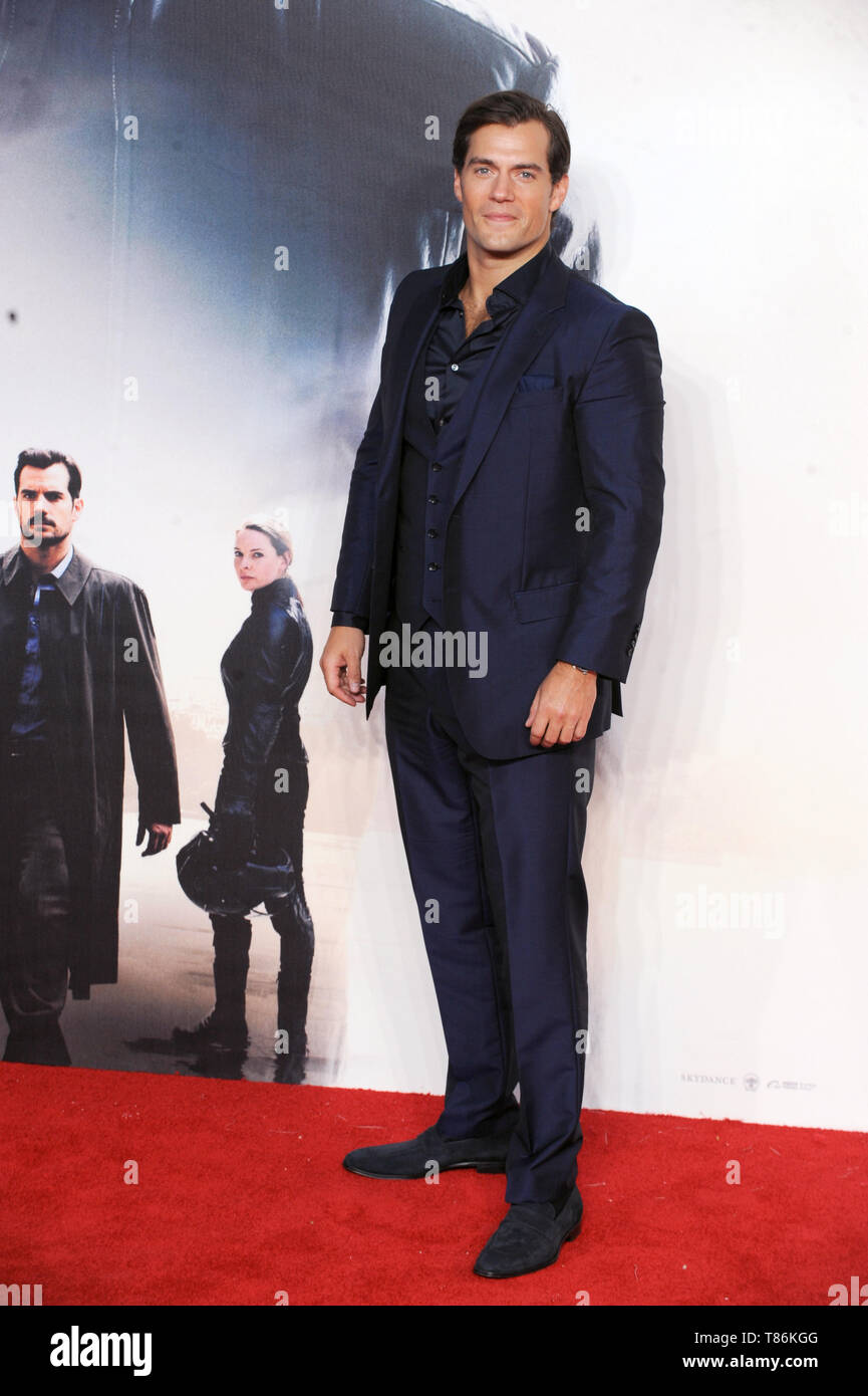 Henry Cavil an der Mission Impossible Fallout Premiere, BFI IMAX, London Stockfoto