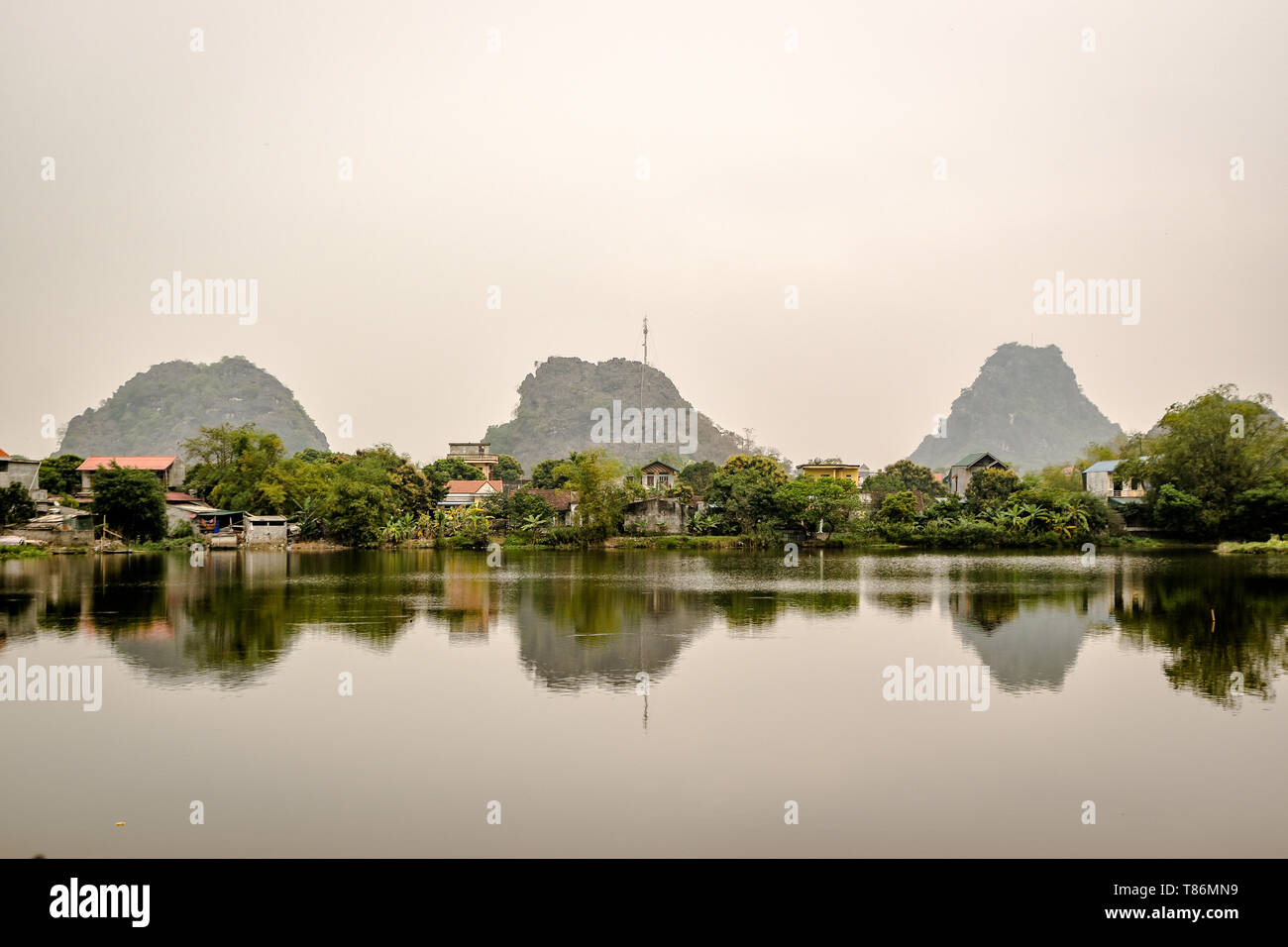 Hoa Lu alte Hauptstadt von Vietnam, ninh binh Region Stockfoto