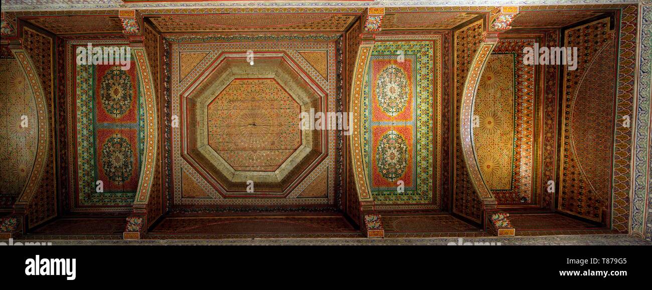 Marokko, Hoher Atlas, Marrakesch, Imperial City, Medina als Weltkulturerbe von der UNESCO, dem Museum von Confluences Dar El Bacha, Hammam aufgeführt Stockfoto