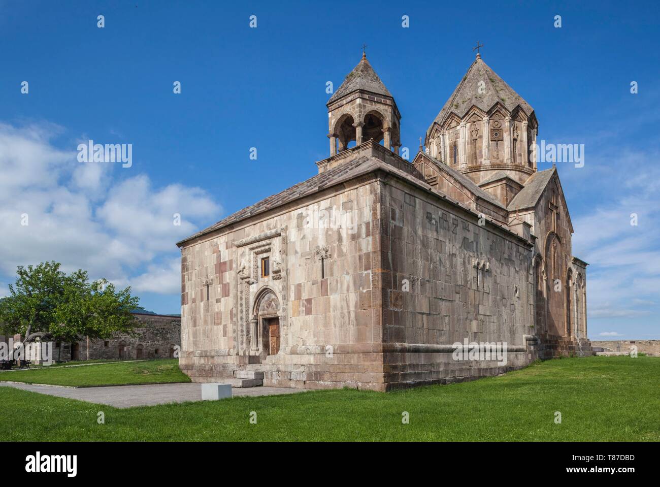 Republik Bergkarabach, Vank, Kloster Gandzasar, 5. Jahrhundert, außen Stockfoto