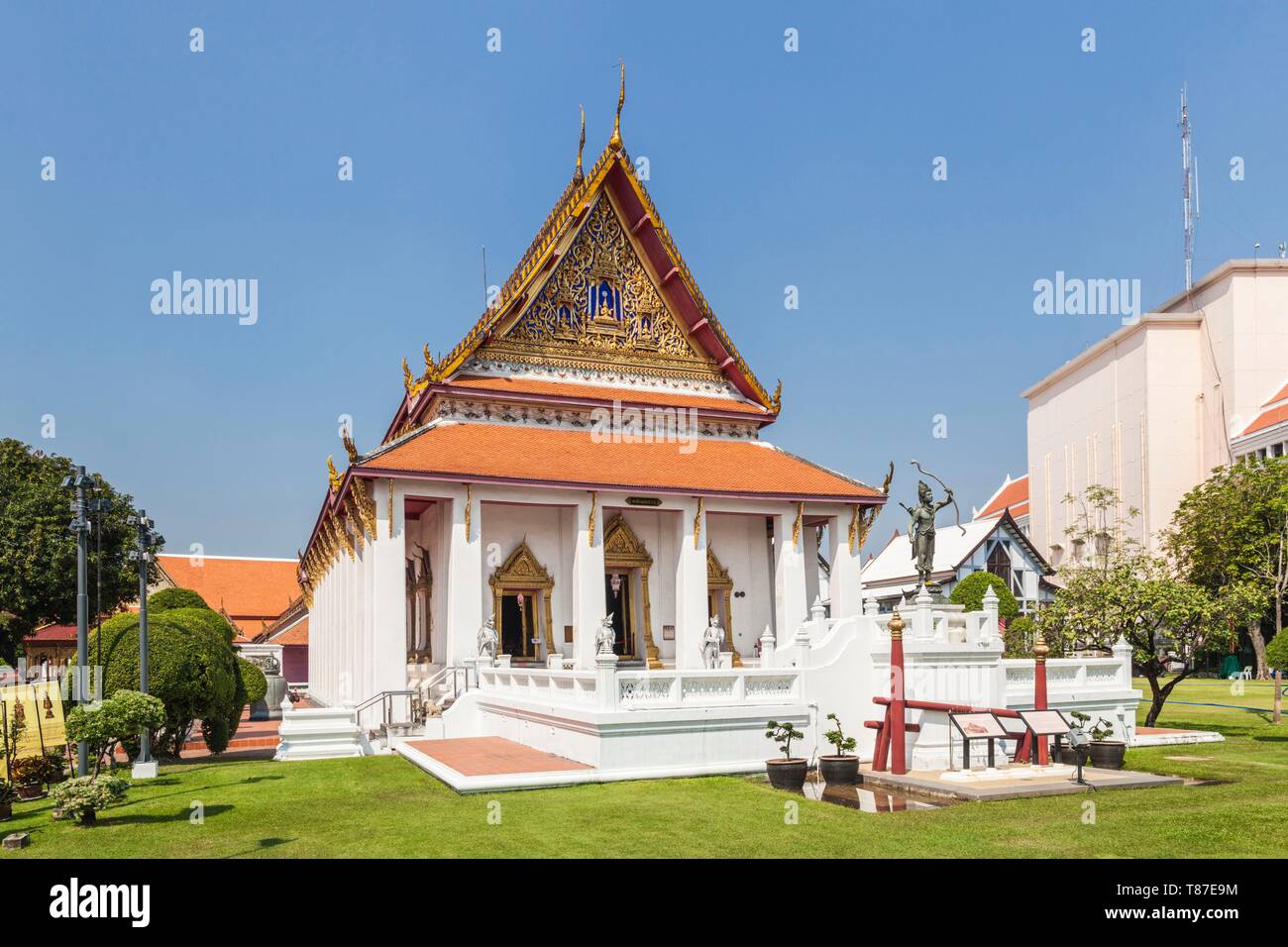 Thailand, Bangkok, das Nationalmuseum in Bangkok, buddhaisawan Kapelle, außen Stockfoto