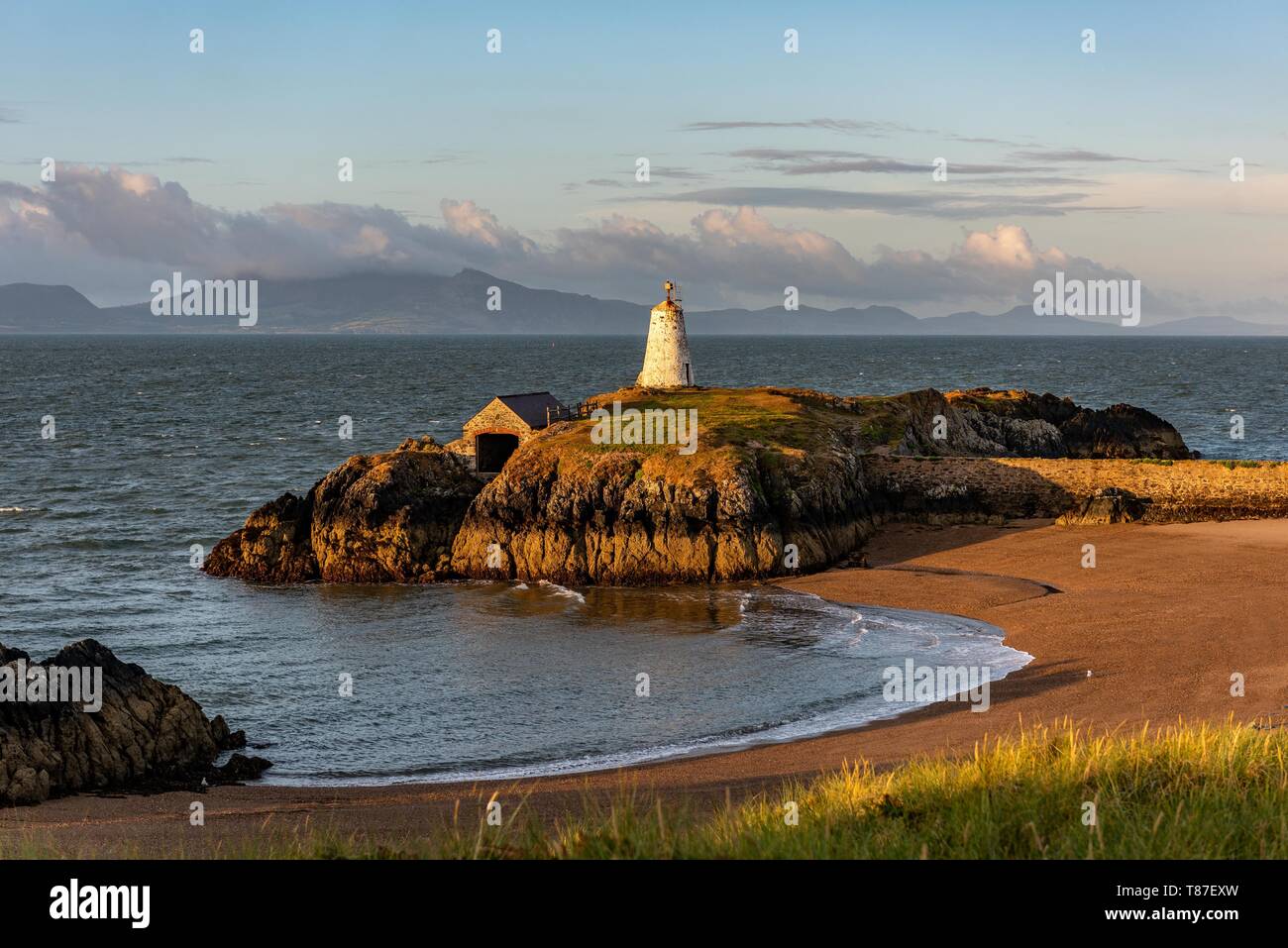Llanddwyn Island Stockfoto