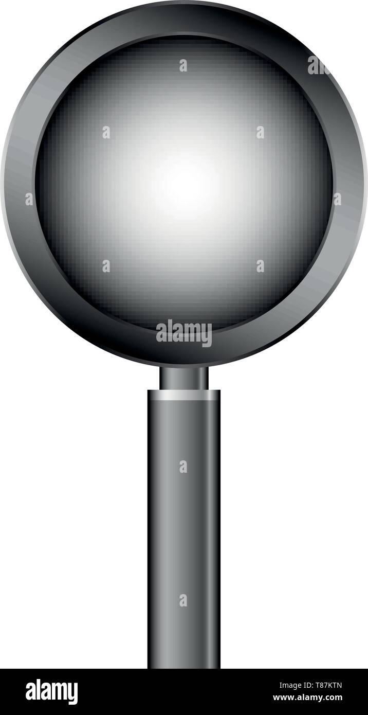 Vector Illustration von Lupe - Abbildung Stock Vektor