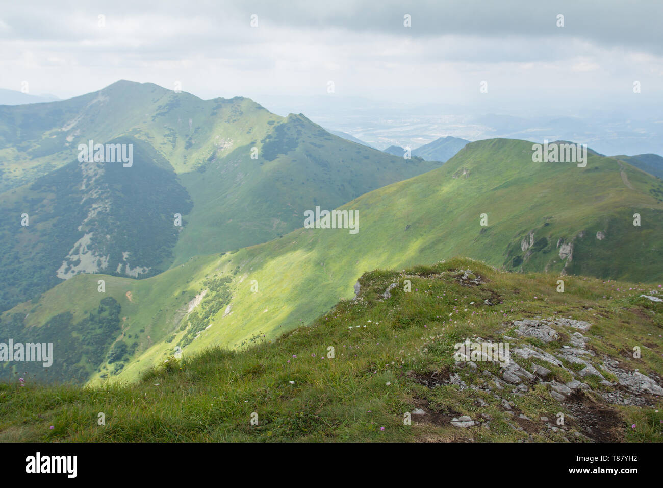 Berge Panorama Stockfoto