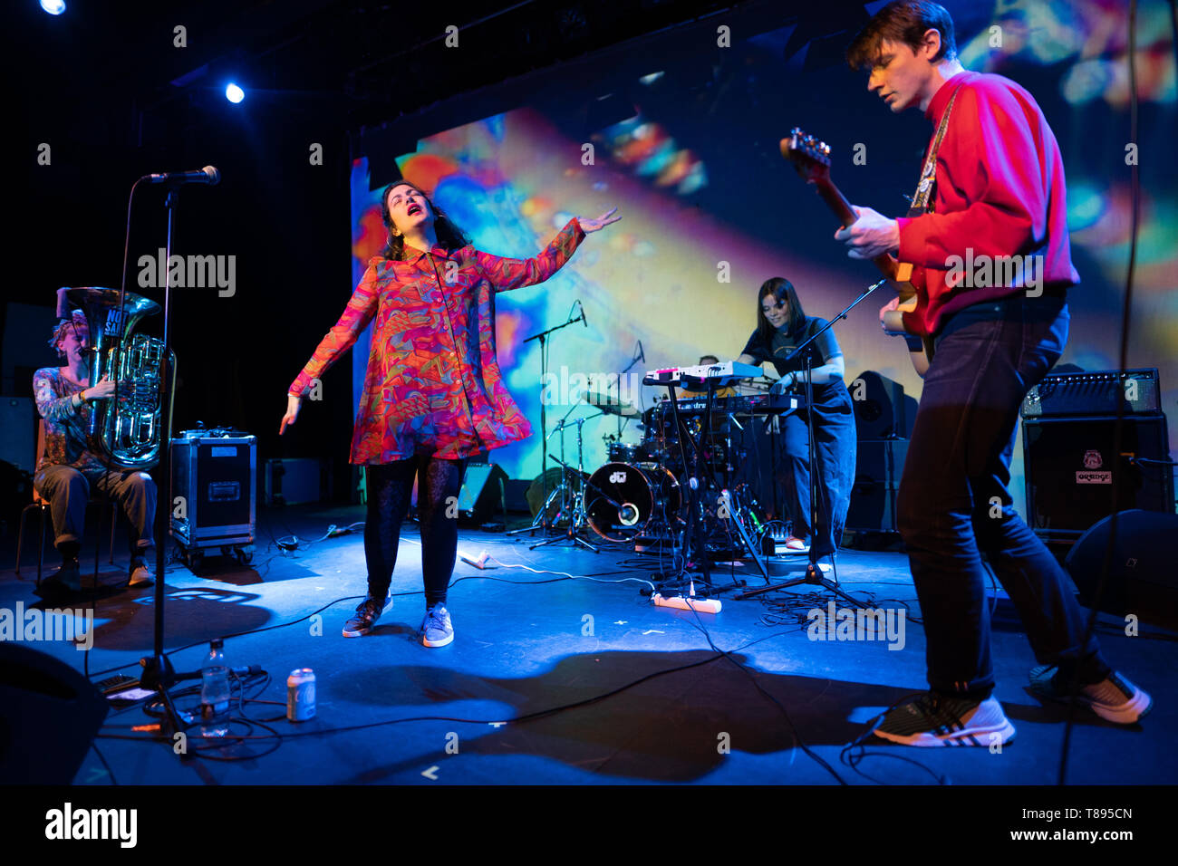 Brighton, UK, 11. Mai, 2019. Norwegische band Broen durchführen an den 2019 Edition von The Great Escape Festival. Credit: Roger Garfield/Alamy leben Nachrichten Stockfoto