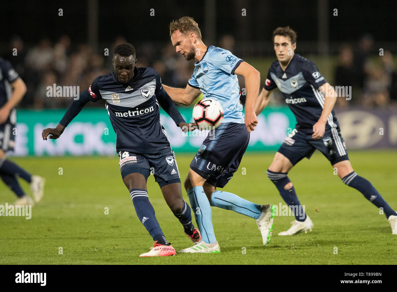 Sydney, Australien. 12. Mai 2019. Siem de Jong von Sydney FC in der Hyundai A-League Halbfinale 2 Übereinstimmung zwischen Sydney und Melbourne FC Sieg an Netstrata Jubiläum Stadion, Sidney, Australien am 12. Mai 2019. Foto von Peter Dovgan. Nur die redaktionelle Nutzung, eine Lizenz für die gewerbliche Nutzung erforderlich. Keine Verwendung in Wetten, Spiele oder einer einzelnen Verein/Liga/player Publikationen. Credit: UK Sport Pics Ltd/Alamy leben Nachrichten Stockfoto