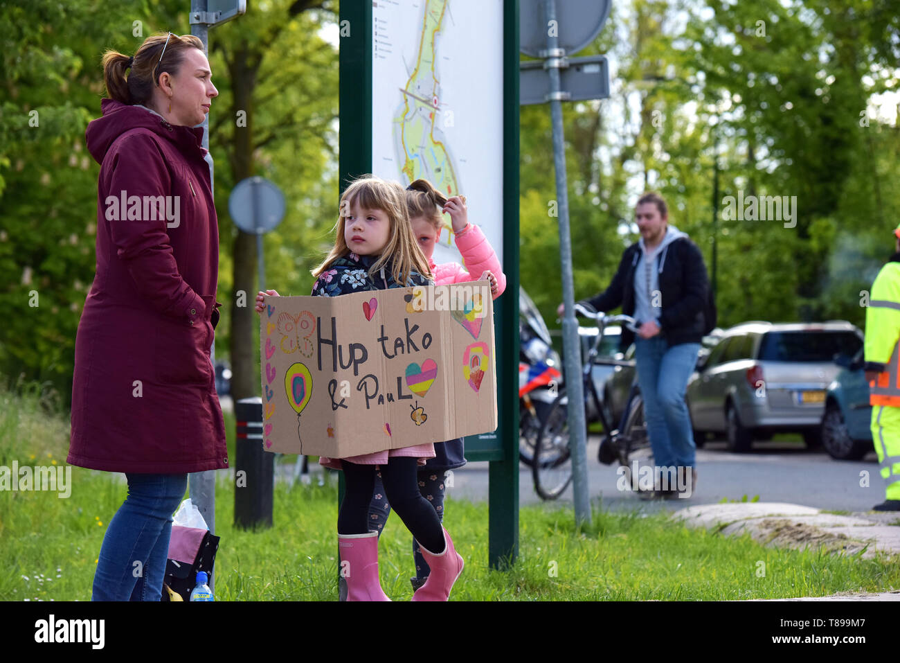 Utrecht, Niederlande. 12. Mai 2019. UTRECHT, Science Park, koplopers, während Marathon Utrecht Credit: Pro Schüsse/Alamy leben Nachrichten Stockfoto