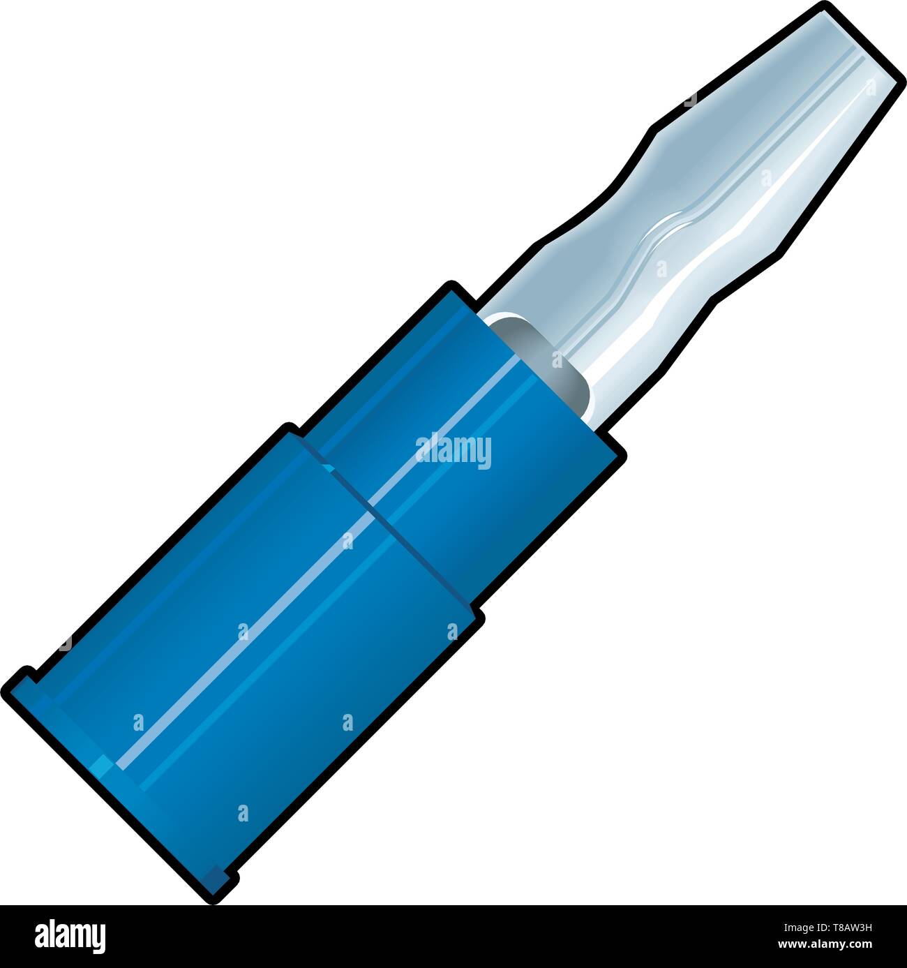 Isolierte männlichen Snap Lug Vector Illustration Stock Vektor
